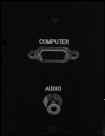 Computer and Audio Ports