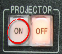 Projector On Button