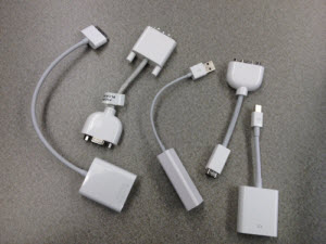 Cables to Connect iDevices to Projectors